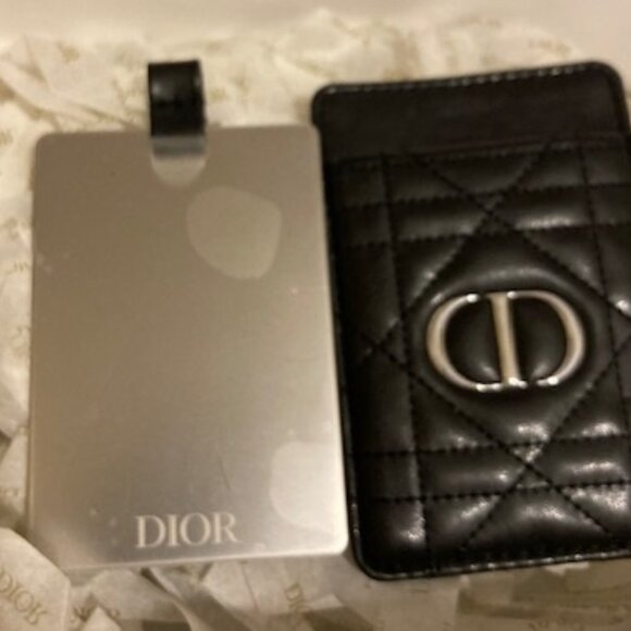 BLACK DIOR MIRROR WITH CASE - Picture 7 of 7